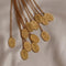 Vermeil Floral Birth Month Pendant