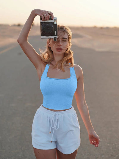Lea Ribbed Tank Top