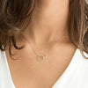 Chic Duo Circle Pendant