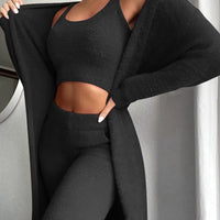 Velvet Robe 3 Piece Lounge Set