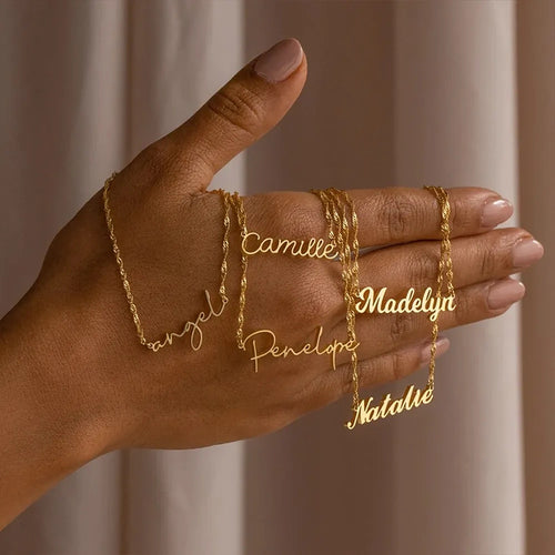 Vermeil Personalized Name Pendant