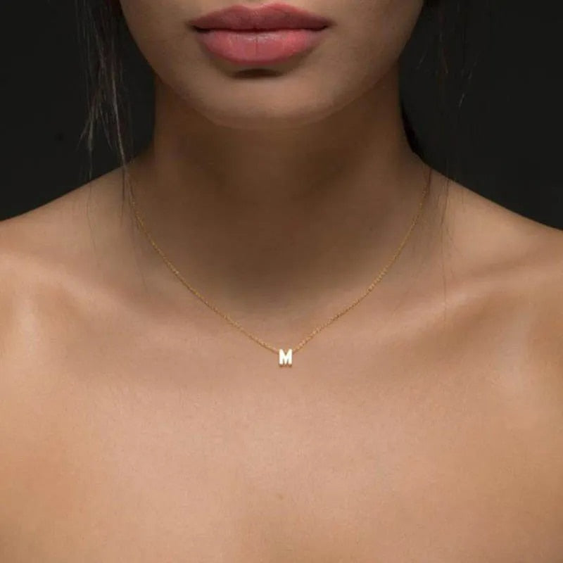 Initial Charm Necklace