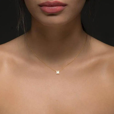 Initial Charm Necklace