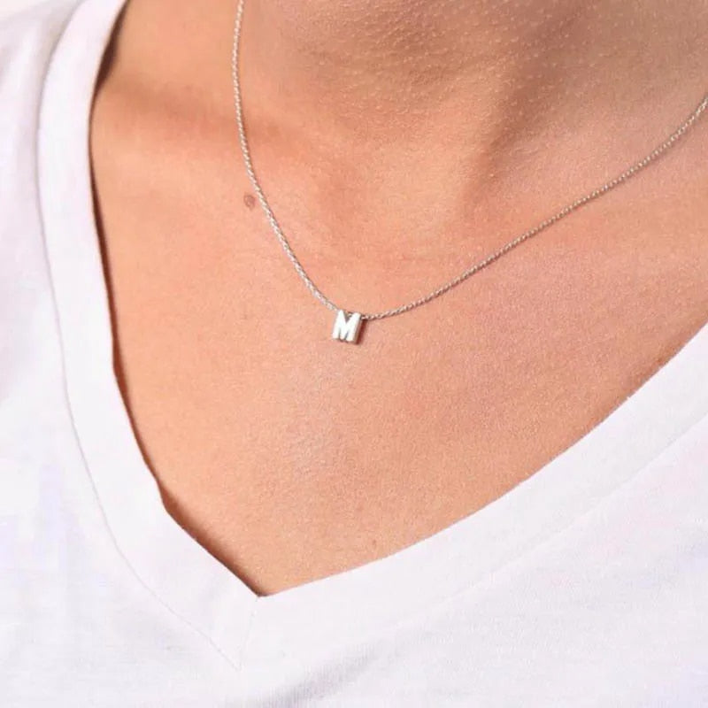 Initial Charm Necklace