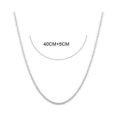 Sparkling Chain Choker Necklace