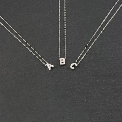 Initial Charm Necklace
