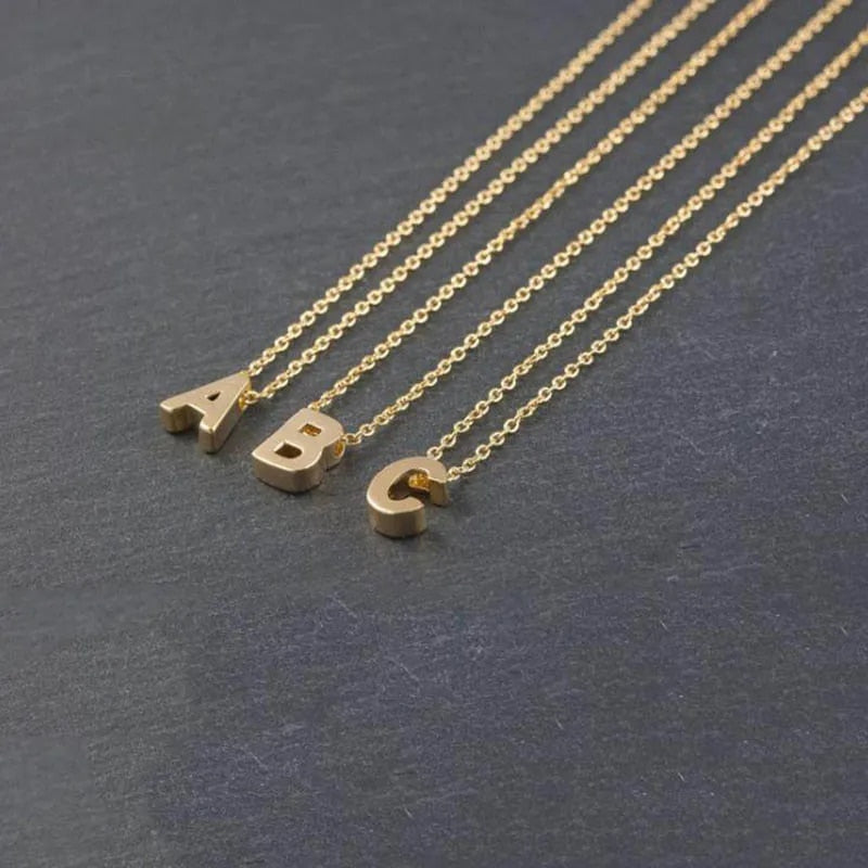 Initial Charm Necklace