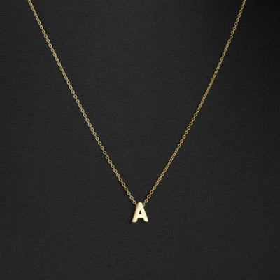 Initial Charm Necklace