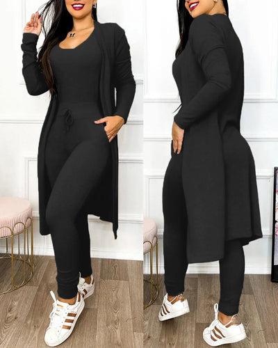 2-Piece Knit Cozy Lounge Set