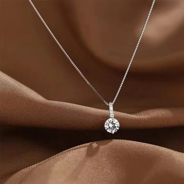 Zircron Water Drop Pendant