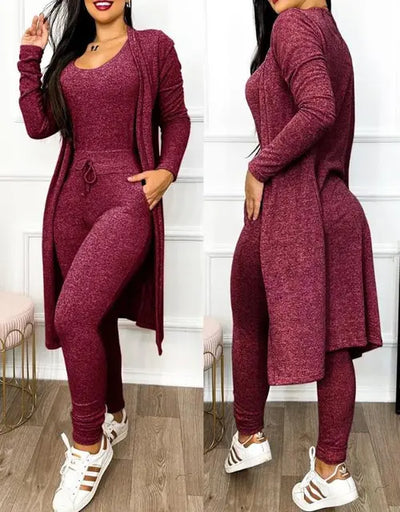 2-Piece Knit Cozy Lounge Set