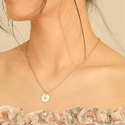 Vermeil Floral Birth Month Pendant