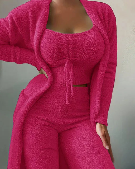 Velvet 3-Piece Lounge Set