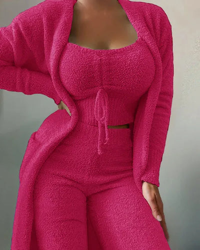 Velvet 3-Piece Lounge Set